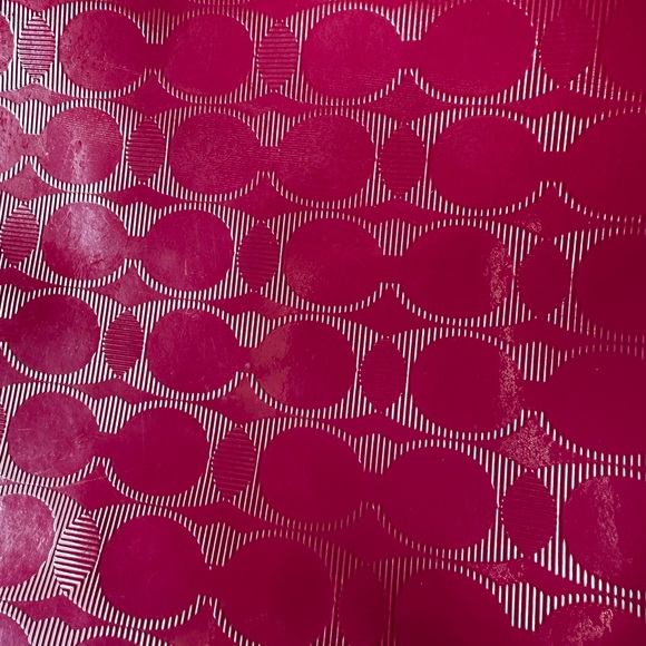 Coach Patent Leather Peyton Tote in Fuchsia - Picture 2 of 15